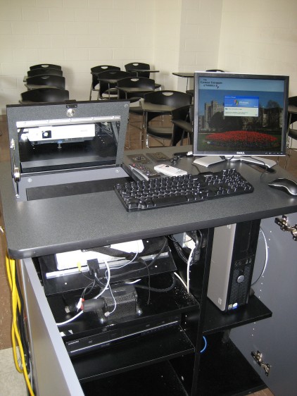 A nice computer cart