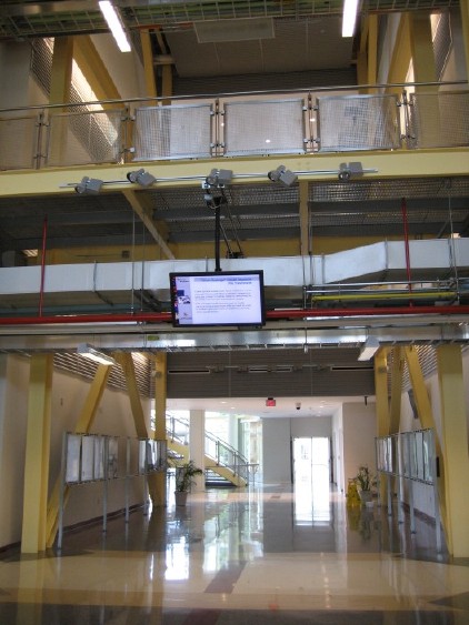 Foyer Display Screen