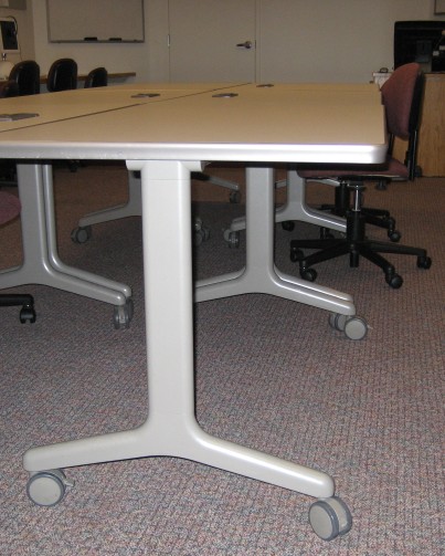 A nice wheeled table